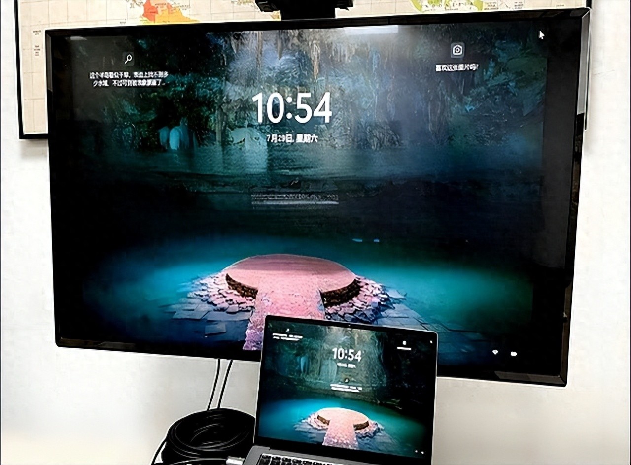 为什么没人用电视屏幕连主机连接笔记本，把电视当显示器用？