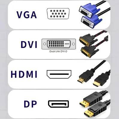 原创            DP，HDMI，DVI，VGA，电脑主机连接显示器时，这些接口要怎么选