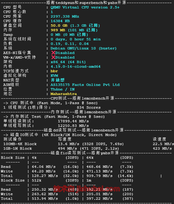 IntechDC – 印度vps测评，.87/月，原生IP/1Gbps带宽/1T流量/解锁流媒体