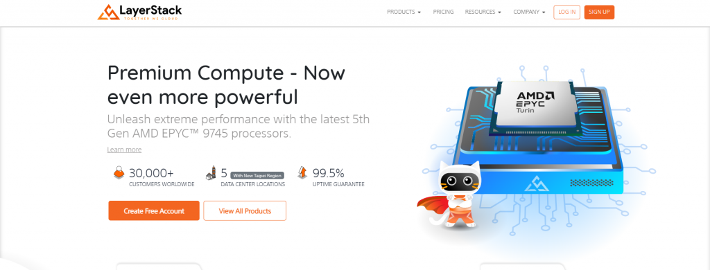Kamatera vs LayerStack VPS主机性能深度测评：云计算时代的中坚力量？