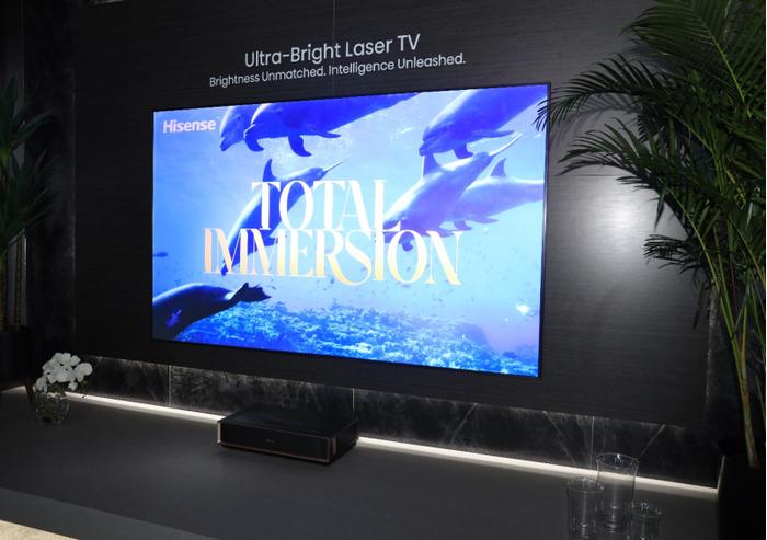 市场调研机构Omdia：海信激光电视出货量连续6年稳居全球第一