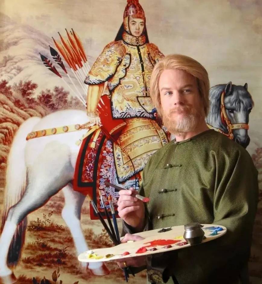 原创            多亏了这个外国人，留下乾隆的真实相貌，和电视上看到的不一样